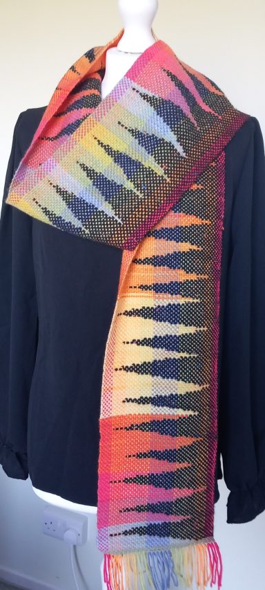 Woven Scarf - Aurora