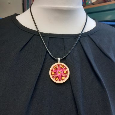 Quilled Pendant 13