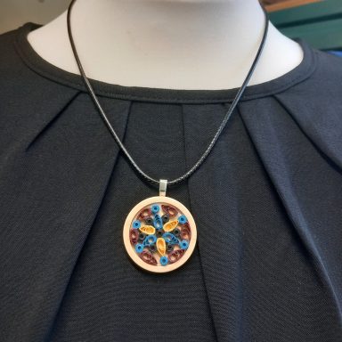 Quilled Pendant 14