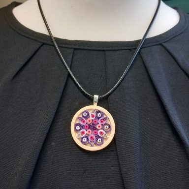 Quilled Pendant 19