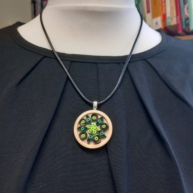 Quilled Pendant 4