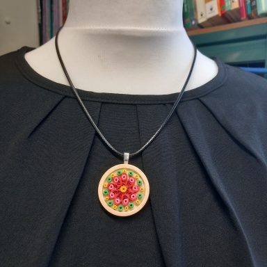 Quilled Pendant 8