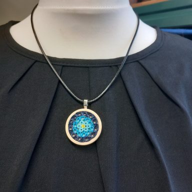 Quilled Pendant 12