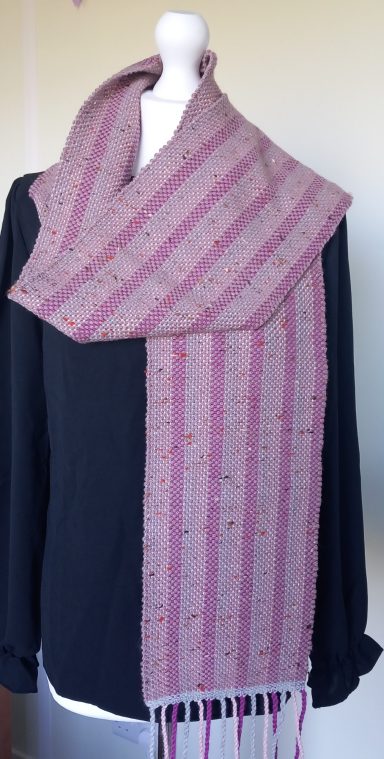 Woven Scarf - The Fading Heather