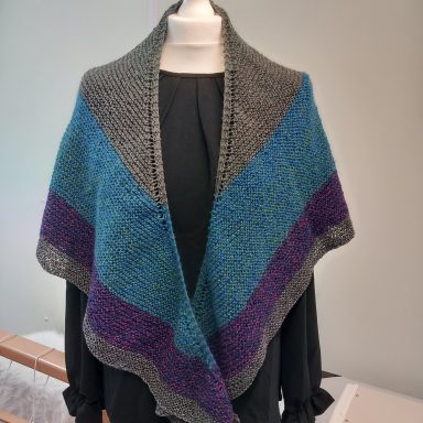Large Shawl - Down by the Rocks