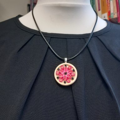 Quilled Pendant 6