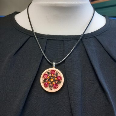 Quilled Pendant 11