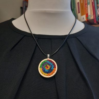 Quilled Pendant 7