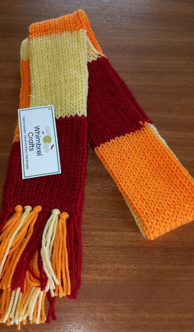 Child's Striped Scarf